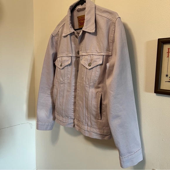 LAVENDER Levi’s Trucker ! - Picture 2 of 5